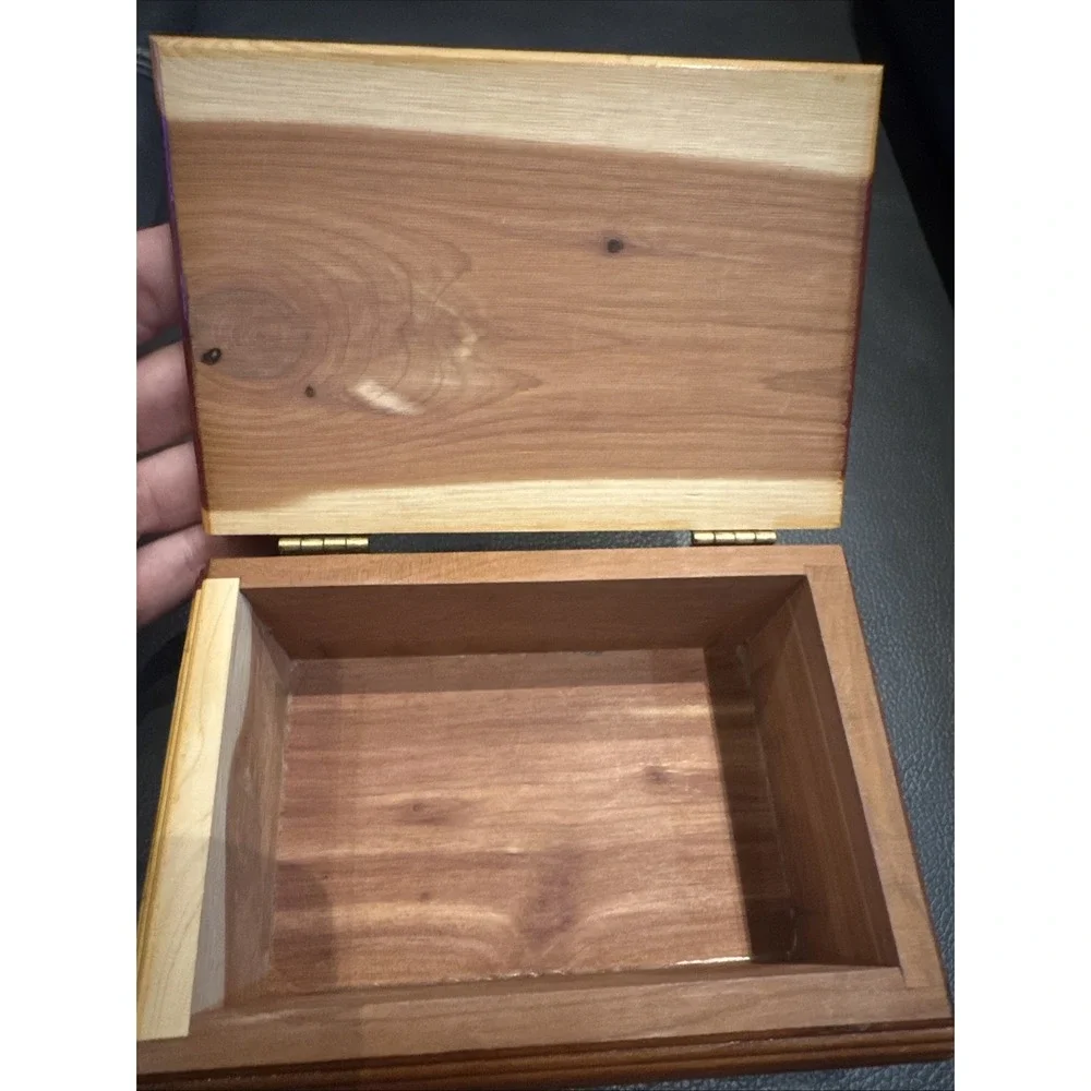 Great Smoky Mts. Bear Wooden Box 6 X 4